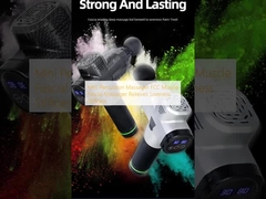 Mini masajeador de percusión FCC Masajeador de músculo fascial alivia el dolor la rigidez