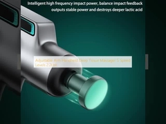 Masajeador de tejido profundo de mano ajustable de 5 niveles de velocidad 2.2Lbs