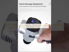 1KG Percusión de potencia Masajeador de tejidos profundos 8 cabezas Arma de masajeador inalámbrico