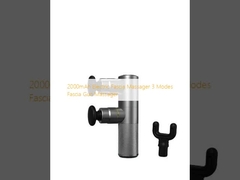 Masajeador eléctrico de fascia de 2000 mAh 3 modos Masajeador de pistola de fascia