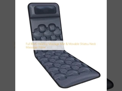 Almohada de masaje de calentamiento corporal completo y almohada de masaje Shiatsu móvil para el cuello