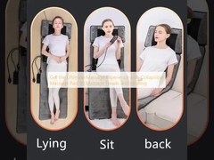 Obtenga la mejor experiencia de masaje con una almohadilla de masaje plegable 30 cabezas de masaje y calefacción