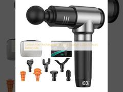 Carbon Fiber Rechargeable Muscle Massager 2.2Lbs 6 Hours Battery Life