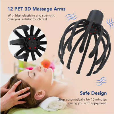 calidad  Electric Octopus Claw Scalp Massager for Stress Relief and Increased Blood Circulation Package Contents 1 Head Massager fábrica