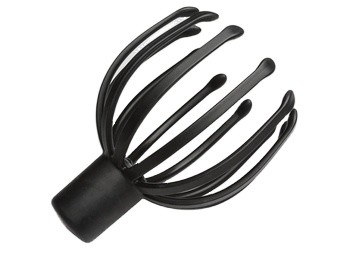 Masajeador de cabeza de pulpo eléctrico compacto y recargable