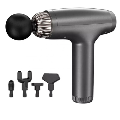 Mini pistola de masaje negro 2500mAh pistola de masaje operada por batería