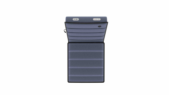 Controller inalámbrico plegable para colchón de masaje infrarrojo inteligente