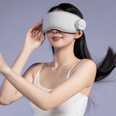 Recargable 1200mAh ABS Masajeador de ojos caliente para las migrañas