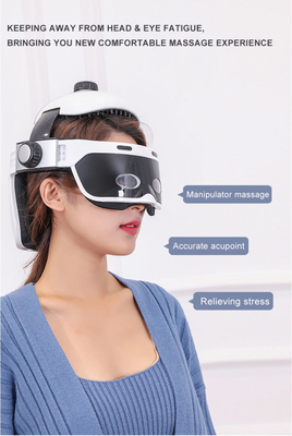 Masajeador de casco inalámbrico para la cara del cuello cabelludo con 4 modos