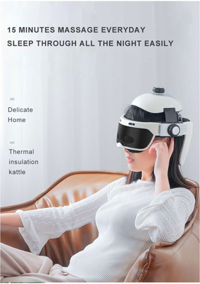 Casco de masaje de vibración de la cabeza con 3 modos para mejorar la circulación