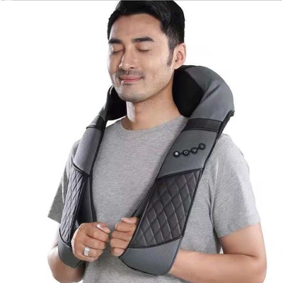 Masaje inalámbrico Chale gris sin cordón masajeador de cuello y hombro