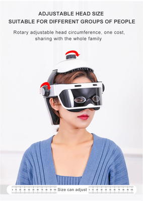 FCC ROHS Casco de masajeador eléctrico para el cuero cabelludo Tres niveles Casco de masajeador cerebral