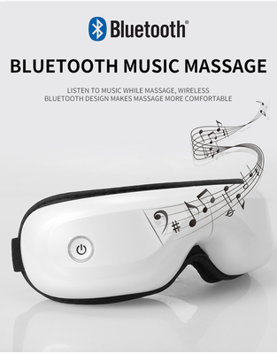 Tiempo de uso de 2 horas Masajista ocular con función Bluetooth y 3 modos de masaje