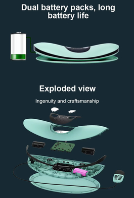 Tipo-C masajeador de cintura portátil masajeador de cuerpo portátil protector de cintura