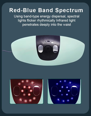3 modos ajustables Masajeador de cintura con 5 niveles de intensidad para aliviar el dolor