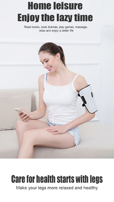 ABS Shiatsu Masajeador de Piernas 110 Voltios Masajeador de Piernas Vibrante Blanco