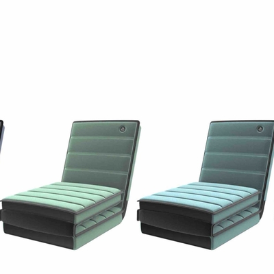 10.6lb 5 modo calefacción colchón de masaje plegable cama de masaje ajustable a distancia