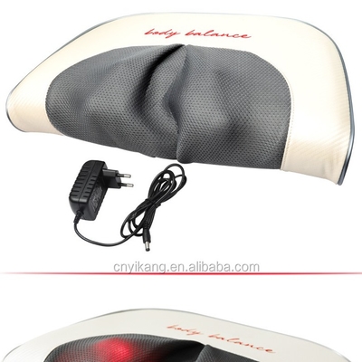 almohadas de masaje de 24W para el cuello y la espalda con frecuencia de 60Hz