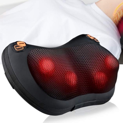 Ultra relajante colchón de cuello vibratorio PU Homedics Shiatsu colchón de masaje con calor