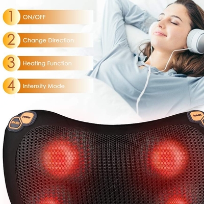 Hotel Calentado Cojina Vibrante Homedics Recargable Shiatsu Calentado Cojina de Masaje