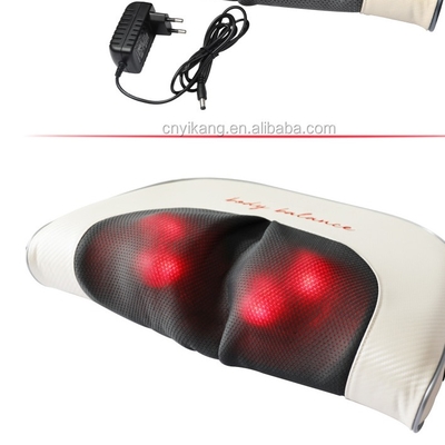 FCC ROHS almohada de masaje para la cabeza almohada vibratoria de 60 Hz para el dolor de espalda