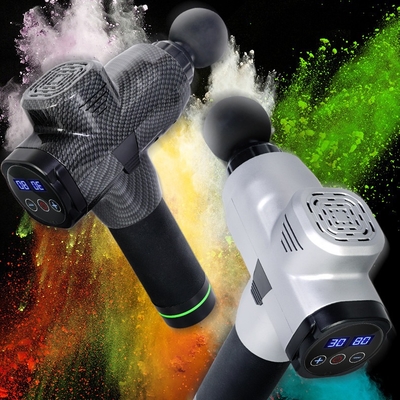 Arma de masaje de 5 velocidades pistola de masaje de mano inalámbrica 60DB Bajo ruido