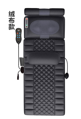 Colchón de masaje de vibración de cuerpo completo colchón relajarse y almohada de masaje Shiatsu