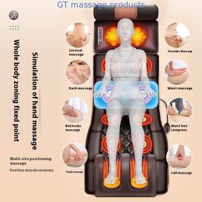 Colchón de masaje ergonómico plegable con calefacción multizona y vibración de tejido profundo para centros de bienestar profesionales