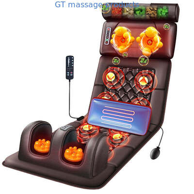 Un colchón de masaje plegable portátil confortable y duradero ideal para centros de bienestar y terapeutas móviles que ofrecen fácil almacenamiento